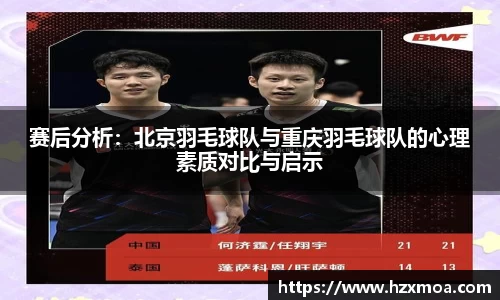 赛后分析：北京羽毛球队与重庆羽毛球队的心理素质对比与启示